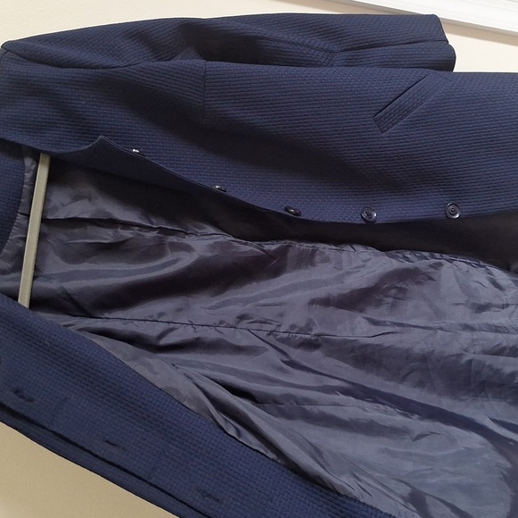 Women's Navy Lightweight Jacket/Coat Size Medium - Picture 11 of 11